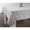 Le linge de Jules Tovaglia antimacchia damascata, colore: grigio perla, 150 x 150 cm