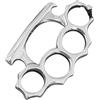 Kiss of Leather Ciondolo in argento Sterling 925 a forma di tirapugni con collana in cotone