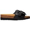 Scholl Bowy, Slide Sandal Donna, Nero, 35 EU