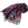 Lorenzo Cana panno lusso sciarpa Pashmina Sciarpa tessuto 100% seta 70 x 190 cm Jacquard Paisley Sciarpa di seta sciarpa di seta di seta npash Mina harmonische colori