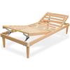 Somnus SANA SomnusSana Rete a Doghe in Legno di Faggio Una Piazza e Mezza 120x190 H32cm Made in Italy ATP