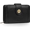 TEUEN Portafoglio Donna in PU Pelle Portamonete Vintage di Blocco RFID con Multipli Scomparti per Carte 1 Finestra di Identificazione Regali di Natale