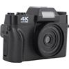Sxhlseller Fotocamera Digitale 4K per Fotografia, Fotocamera per Vlogging da 48 MP con Schermo IPS da 3,0 Pollici, Videocamera Compatta con Zoom Digitale 16X per Adolescenti Bambini Ragazzi