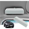 GAFAT Compatibile con Peugeot 3008 5008 2016-2025 2026 Custodia Porta Occhiali da Sole, Nuovo E3008 3 III GT Allure Contenitore Organizer, Accessori E-3008 e-5008 [OEM Original] (Bianco)