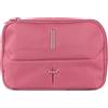 RONCATO Ironik 2.0 necessaire Beauty case da viaggio per donne e uomini, Borsa da Toilette con zip e pratici scomparti interni - Rosa