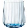 Spiegelau & Nachtmann, 4453165 - Set di 2 bicchieri in cristallo blu oceano, 340 ml, stile di vita