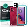 Vauki Vetro Temperato per Motorola Moto G73 5G [2 Pezzi],Durezza 9H,Anti- Graffio,Anti-Impronte,Senza Bolle,Ultra HD Schermo Pellicola Protettiva Compatibile con Motorola Moto G73 5G