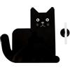 Balvi Lavagna frigo Magnetica Meow Colore Nero Pianificazione Supporto Ideale per i promemoria, Lista