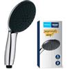 GROHE Vitalio Start 110 Manopola Doccino Doccia (2 getti, bordo in silicone antiurto ShockProof, sistema anticalcare, SpeedClean), Cromo, 27946001