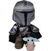 Simba - Peluche Disney Mandalorian cm 25 e The Child cm 7, 6315875806, + 0 mesi, Multicolore