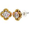 SANICO Srl BJT243 ORECCHINI DUCHESS STEEL SW GOLD PLATED
