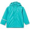 CareTec Rain Jacket-PU w/o Fleece Giacca Impermeabile, Turquoise Blue (968), 116 Unisex-Bambini e Ragazzi