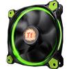 Thermaltake Riing 14 LED Ventola per PC, 140 mm, Verde