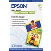 Epson Self-Adhesive Photo Paper - A4 - 10 Fogli - C13S041106