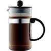Bodum Bistro Nouveau Caffettiera da 3 tazze, colore: Nero, 6 Unità