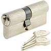 Yale 10-0252-2727-00-2101 - Cilindro doppio profilato, nichelato opaco