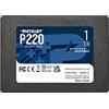 Patriot Memory SSD Unità a Stato Solido SATA 3 2.5 Interno Patriot P220 1TB