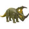 Jurassic World Dominion Attacco Ruggente - Sinoceratopo, action figure dinosauro con ruggito e attacco ad ariete per gioco classico e digitale, Giocattolo per Bambini dai 4+ Anni, HDX43