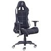 Inter Link Gaming Chair Sedia ergonomica in Bianco e Nero, XL