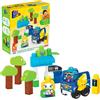 TOYS ONE Fisher Price Mega Bloks Green Town Bus Ecologico Amici Bio