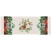 BIANCHERIAWEB Tovaglia Natale Digitale Centrotavola Runner Natalizio 100% Cotone Babbo Tartan SV 50x150 Babbo Tartan