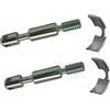 cyclingcolors 2x vite letto 8mm x 50mm + 2x calotta dado perni viti di collegamento giunzioni mobili rilegatura connettori pannelli legno bullone
