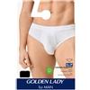 Golden Lady Slip Uomo Nero Taglia 6-XL - -