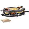 Princess 01.162700.01.001 Raclette 8 Oval Grill Party , Nero