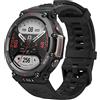 Amazfit T-Rex 2 Smartwatch Orologio Intelligente, GPS, Impermeabile 10 ATM, 150 Modalità di Sportive, Durata della Batteria di 24 Giorni, Cardiofrequenzimetro, SpO2