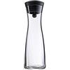 WMF Basic Caraffa per acqua di base, 1 L, Vetro, Nero