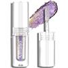 DE'LANCI Ombretto Glitter Oro Liquido Ad Asciugatura Rapida, Shimmer Durevole per Serate Feste, Vegetarismo, Talc Free #07