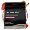 THE PROTEIN WORKS Protein Works | Diet Meal 360 - Platinum, Panna e Fragole, 2kg | Shake Sostitutivo Pasti Dietetico Avanzato, Perdita Peso, Nutrizionalmente completo, 26 Vitamine & Minerali, 33 Pasti
