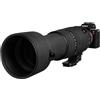 easyCover - Lens Oak - Protezione per obiettivo - Protezione per l'obiettivo della fotocamera - compatibile per Sigma 60-600mm F4.5-6.3 DG DN OS (sony E) - Nero