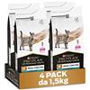 Purina Pro Plan Veterinary Diets Renal Function Advanced Care NF crocchette gatti, 4 Confezioni da 1,5kg