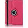 FuriGer Custodia per iPad Pro da 12,9, sottile, leggera, con supporto rotante a 360°, con Smart Cover Protettiva Auto Sleep/Wake per iPad Pro da 12,9, Rosa acceso