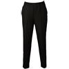 RAGNO Pantalone Donna Lungo Elastico in Vita e Tasche Laterali in Jersey Invernale Articolo D850P7 Pant.Chino Tasche, 020 Nero, XL