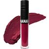 Banana Beauty Lip Mousse (Bold Type) - Rossetto rosso con finish opaco e vellutato - Alta pigmentazione - 79% di ingredienti naturali - Vegan e cruelty-free