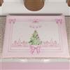 PETTI Artigiani Italiani - Coprifornello Natalizio, Coprifornello Cucina Natalizio, Copri Piano Cottura 50x70 cm, Coprifuochi Gnomo Rosa, 100% Made in Italy