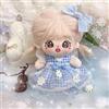 XiDonDon Abito alla Moda per Vestiti per Bambole in Peluche da 7,9 Pollici per Accessori per Giocattoli per Bambole di pezza da 20 cm (set7)