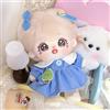 XiDonDon Abito alla Moda per Vestiti per Bambole in Peluche da 7,9 Pollici per Accessori per Giocattoli per Bambole di pezza da 20 cm (set3)