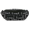 DKNY Nataly, Borsa Marsupio Donna, Nero e Bianco, Small