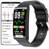 DigiKuber Smartwatch ECG, 1,47 Pollici Impermeabile Orologio Intelligente con Pressione Sanguigna, SpO2, Frequenza Cardiaca, Promemoria Messaggi e Chiamate per Android iOS