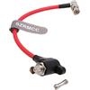 SZRMCC - Cavo video isolatore ad angolo retto BNC maschio a femmina 12G 6G HD SDI di sovratensione per telecamera ARRI Alexa RED Komodo Sony-Canon (50 cm)
