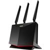 ASUS 4G-AC86U 4G+ LTE Modem Router Cat. 12 600Mbps Dual-Band AC2600, Supporta Rete Ospiti con Captive Portal, Aiprotection Pro Internet Security, MU-MIMO, slot SIM
