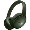 Bose QuietComfort Headphones con cancellazione del rumore wireless, Bluetooth cuffie over-ear con durata della batteria fino a 24 ore, Verde cipresso