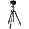 Manfrotto Element MII, Treppiede Da Viaggio In Alluminio Con Testa A Sfera E Bluetooth, Compatibile Con Smartphone E Fotocamere Compatte, CSC, DSLR, Accessori Fotografia, Creazione Contenuti, Vlog