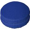 SalGiu Cuscini Sedia Rotondi Cucina (6 pezzi) Con Fascia Elastico Imbottito e Sfoderabile 40 cm (Blu)