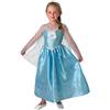 Rubie's Rubies - Costume Carnevale Elsa, regina del ghiaccio da Disney Frozen, per bambine, Taglia: L (7-8 anni)