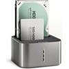 AXAGON Docking station Hard Disk Axagon ADSA-DC 30W USB 3.2 tipo C Grigio [AIAXNOADSADC001]
