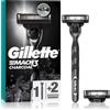 Gillette Mach3 Charcoal 2 pz